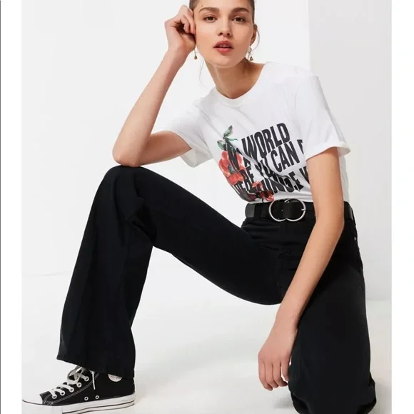 Urban Outfitters Jeans Urban Outfitters Bdg Mid Rise Pullon